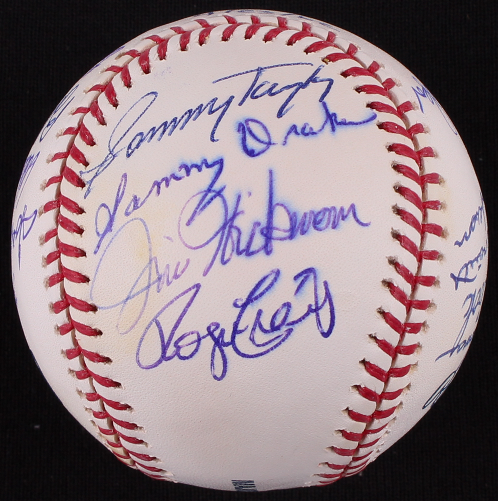 1962 Mets OML Baseball Team-Signed by (19) With Craig Anderson, Ed Bouchee, Chris Cannizzaro, Joe Christopher, Cliff Cook, Roger Craig (MLB Hologram) at PristineAuction.com 1962 Mets OML Baseball Team-Signed by (19) With Craig Anderson, Ed Bouchee, Chris Cannizzaro, Joe Christopher, Cliff Cook, Roger Craig (MLB Hologram) at PristineAuction.com