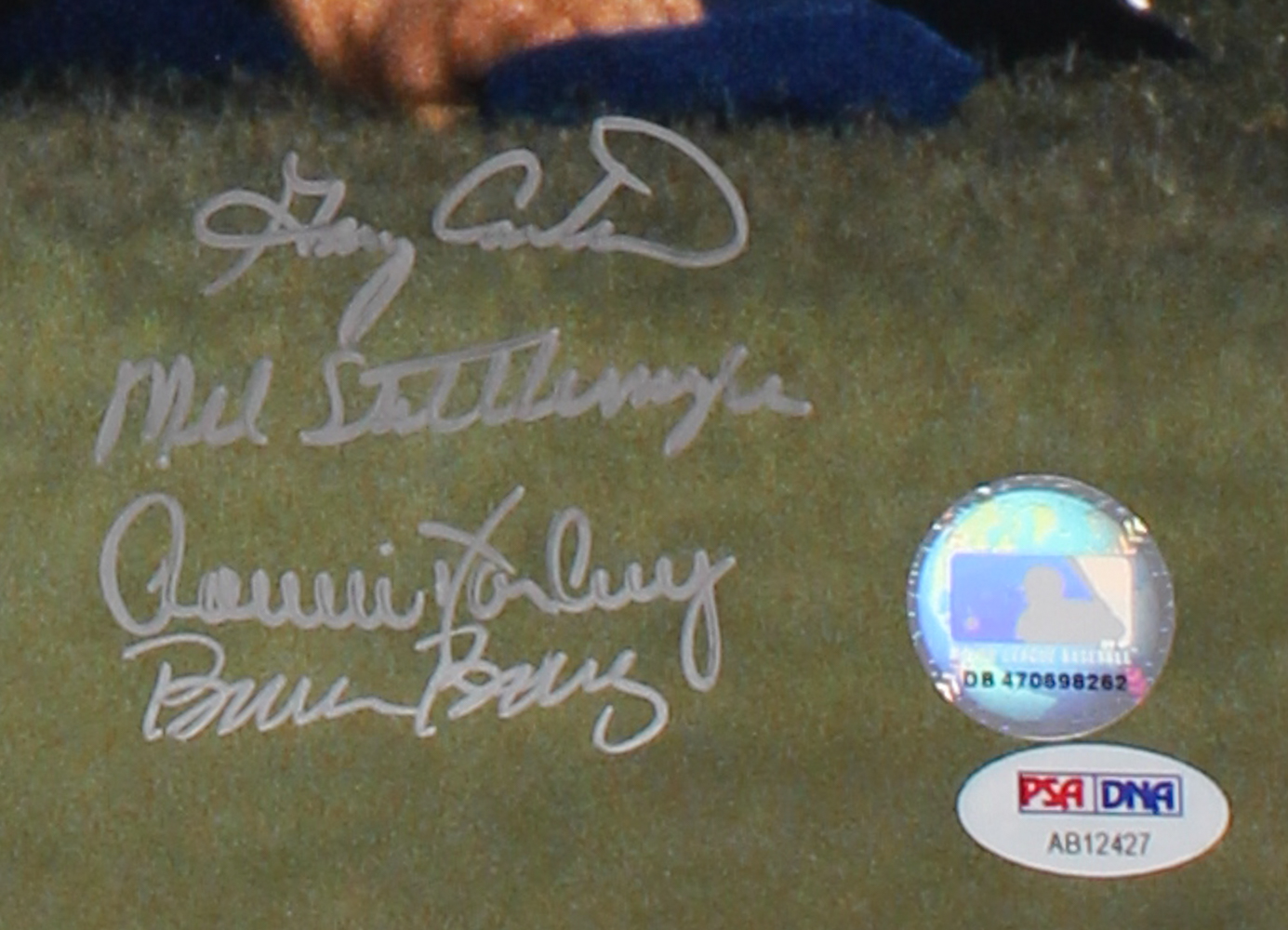 1986 Mets World Series Champions 16x20 Photo Team-Signed by (34) with Darryl Strawberry, Doc Gooden, Lenny Dykstra, Gary Carter (PSA LOA) at PristineAuction.com 1986 Mets World Series Champions 16x20 Photo Team-Signed by (34) with Darryl Strawberry, Doc Gooden, Lenny Dykstra, Gary Carter (PSA LOA) at PristineAuction.com
