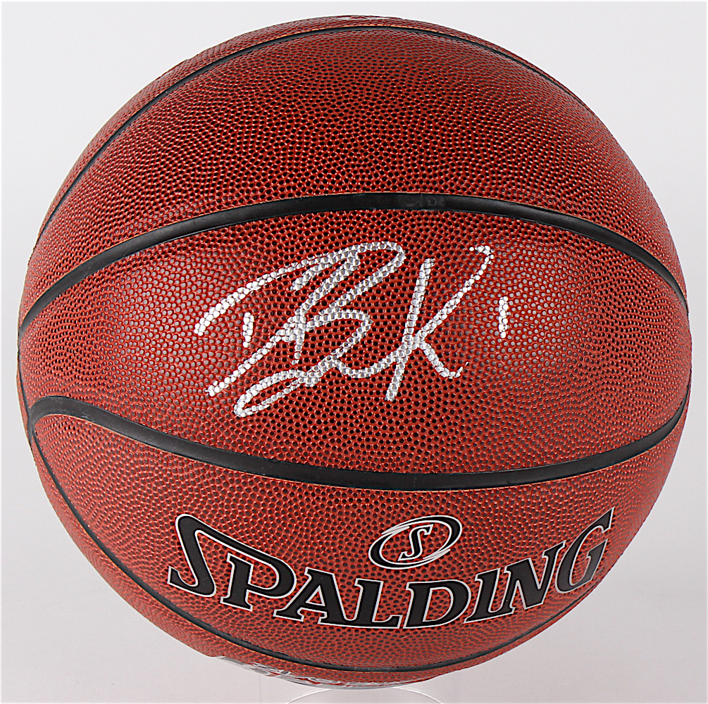 Devin Booker Signed Spalding NBA Basketball (JSA COA) at PristineAuction.com Devin Booker Signed Spalding NBA Basketball (JSA COA) at PristineAuction.com