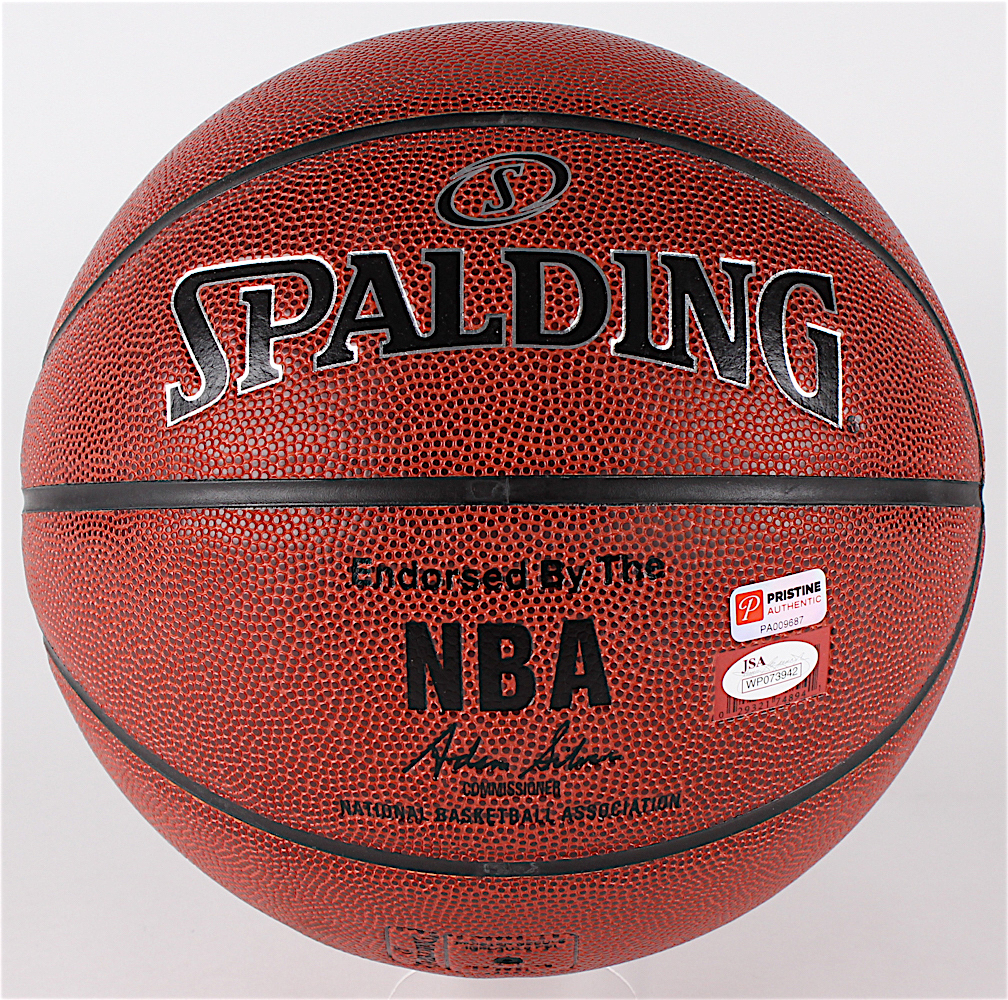 Devin Booker Signed Spalding NBA Basketball (JSA COA) at PristineAuction.com Devin Booker Signed Spalding NBA Basketball (JSA COA) at PristineAuction.com