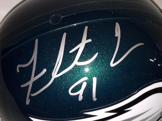 Fletcher Cox Signed Eagles Full Size Helmet (JSA COA) at PristineAuction.com Fletcher Cox Signed Eagles Full Size Helmet (JSA COA) at PristineAuction.com