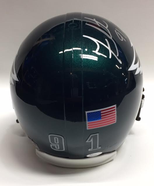 Fletcher Cox Signed Eagles Full Size Helmet (JSA COA) at PristineAuction.com Fletcher Cox Signed Eagles Full Size Helmet (JSA COA) at PristineAuction.com