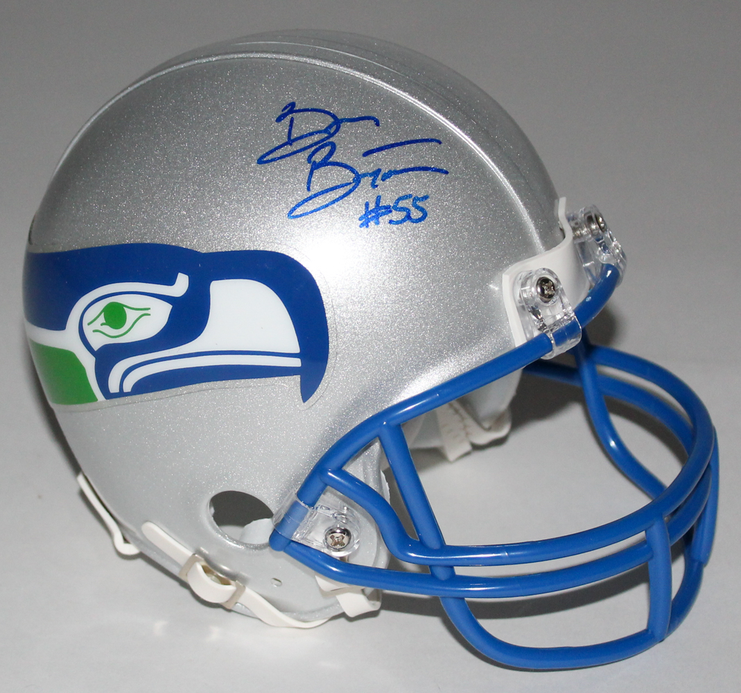 Brian Bosworth Signed Seahawks Throwback Mini-Helmet (JSA COA) at PristineAuction.com Brian Bosworth Signed Seahawks Throwback Mini-Helmet (JSA COA) at PristineAuction.com