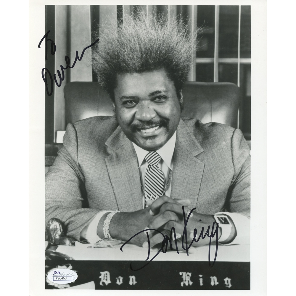Don King Signed 8x10 Photo (JSA) | Pristine Auction
