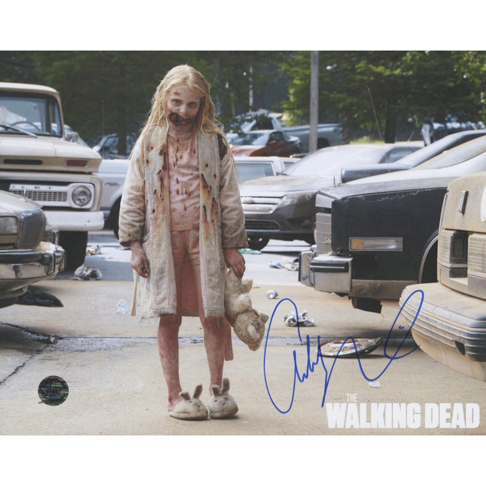 Addy Miller Signed "The Walking Dead" 8x10 Photo (Legends COA