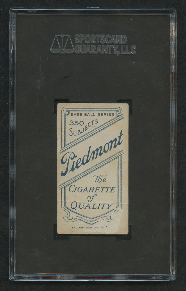 909-11 T206 #284 Harry Lentz (SGC 1) at PristineAuction.com 909-11 T206 #284 Harry Lentz (SGC 1) at PristineAuction.com