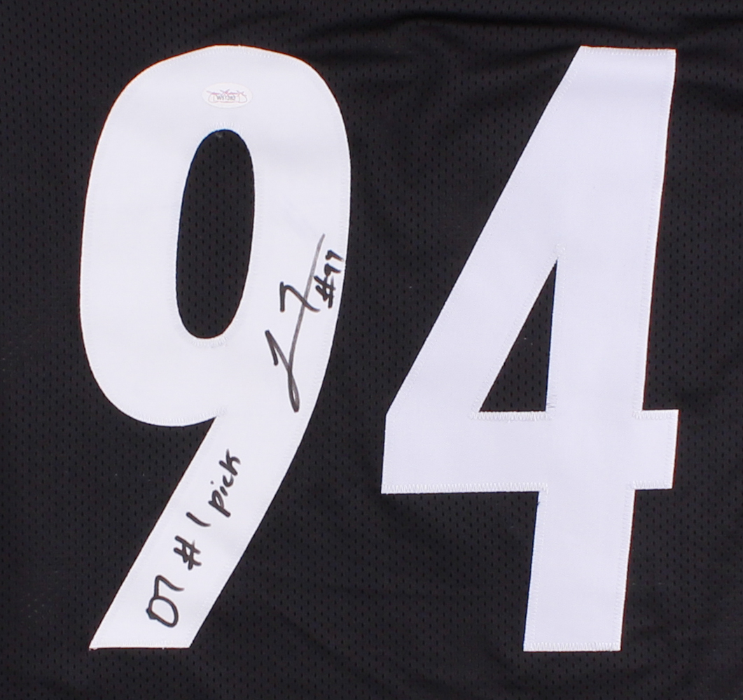 Lawrence Timmons Signed Steelers Jersey Inscribed "07 #1 Pick" (JSA Hologram) at PristineAuction.com Lawrence Timmons Signed Steelers Jersey Inscribed "07 #1 Pick" (JSA Hologram) at PristineAuction.com