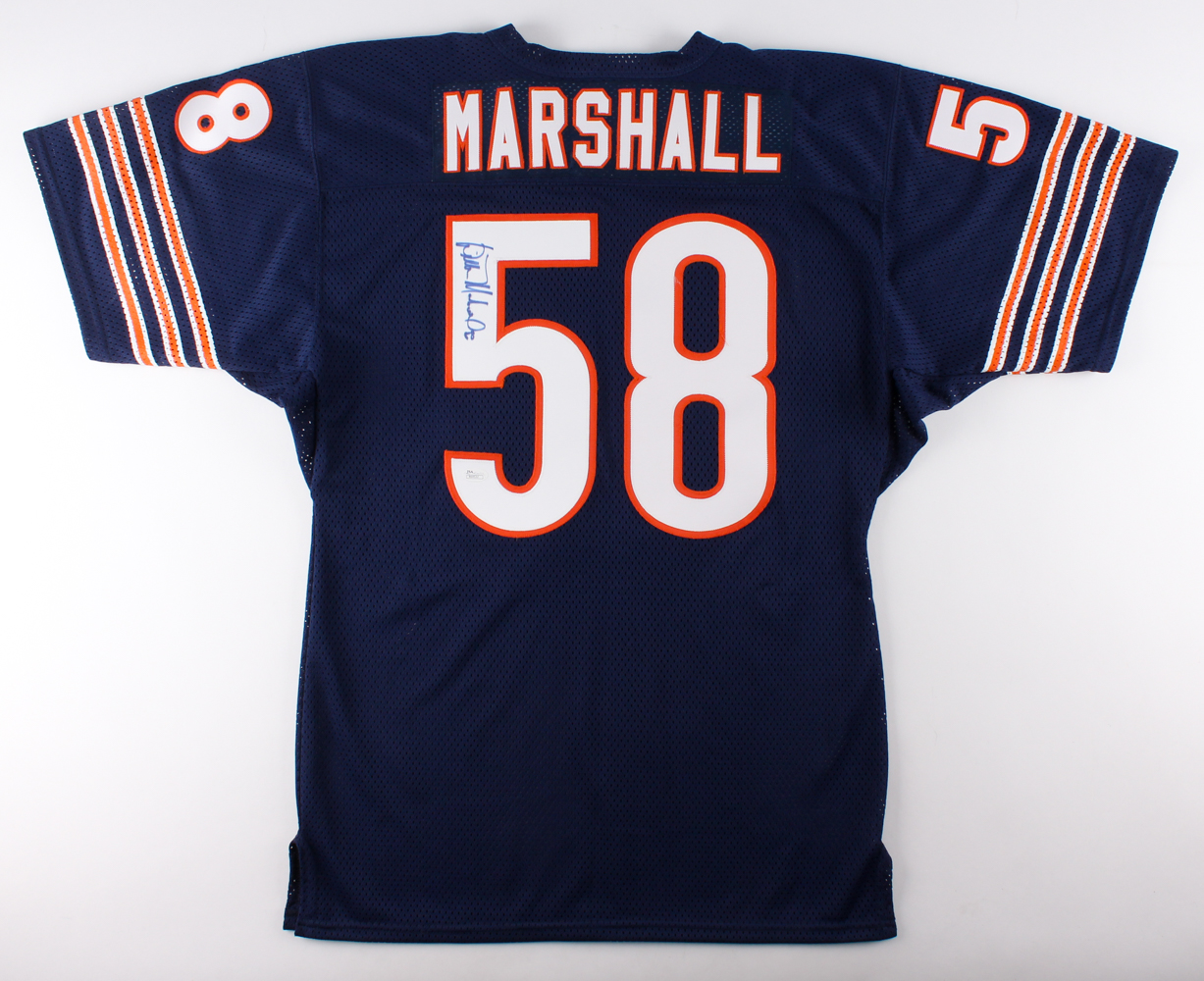 Wilber Marshall Signed Bears Jersey (JSA COA) at PristineAuction.com Wilber Marshall Signed Bears Jersey (JSA COA) at PristineAuction.com