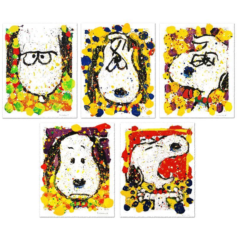 Tom Everhart Signed "Squeeze The Days (Monday Through Friday)" Suite of Five Limited Edition 29x38 Hand Pulled Original Lithographs at PristineAuction.com Tom Everhart Signed "Squeeze The Days (Monday Through Friday)" Suite of Five Limited Edition 29x38 Hand Pulled Original Lithographs at PristineAuction.com