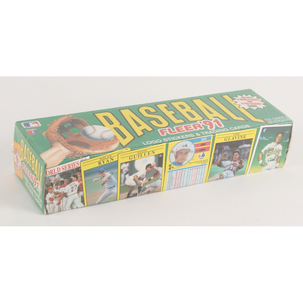 1991 Fleer Baseball Complete Set of (732) Baseball Cards & 50 Stickers |  Pristine Auction