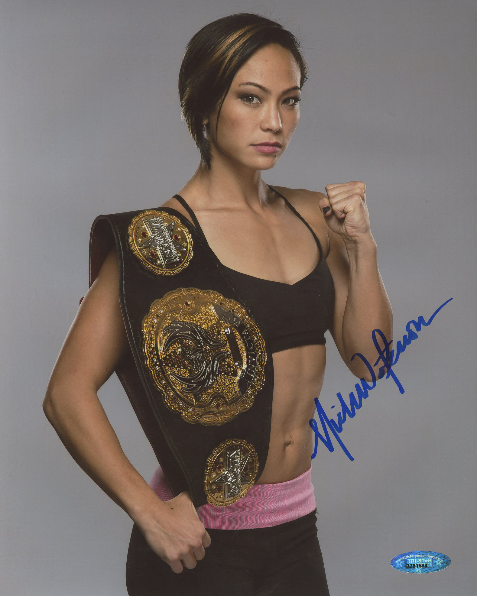 Michelle Waterson Signed UFC 8x10 Photo (Tristar Hologram) at PristineAuction.com Michelle Waterson Signed UFC 8x10 Photo (Tristar Hologram) at PristineAuction.com