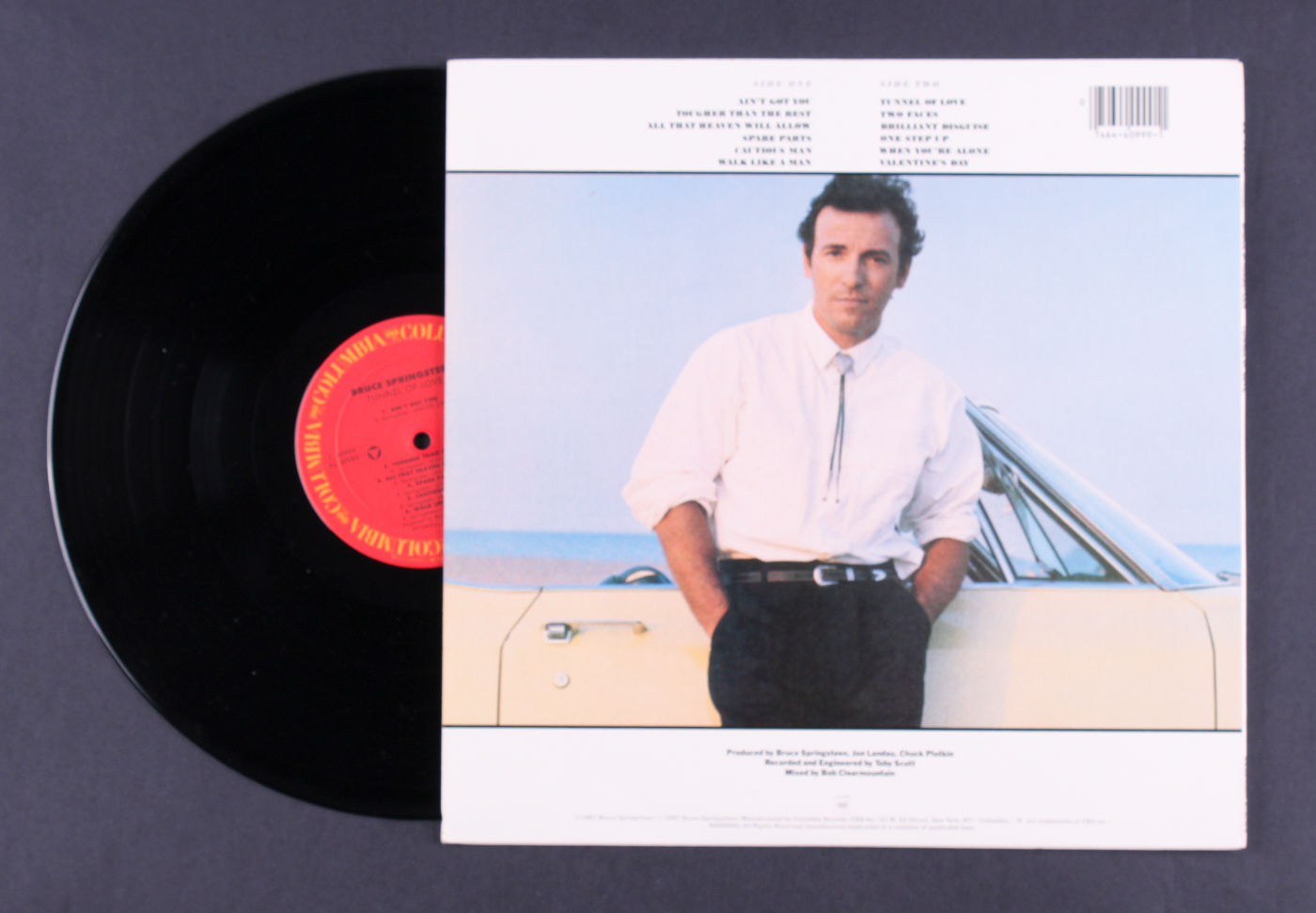 Bruce Springsteen Signed "Tunnel of Love" Vinyl Record Album (Beckett LOA) at PristineAuction.com Bruce Springsteen Signed "Tunnel of Love" Vinyl Record Album (Beckett LOA) at PristineAuction.com