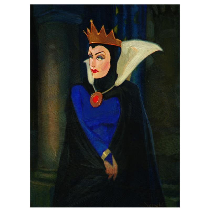 Jim Salvati Signed "Evil Queen" Limited Edition 11x14 Giclee on Canvas from Disney Fine Art at PristineAuction.com Jim Salvati Signed "Evil Queen" Limited Edition 11x14 Giclee on Canvas from Disney Fine Art at PristineAuction.com