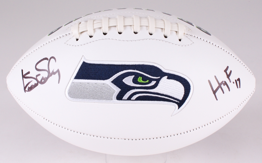 Kenny Easley Signed Seahawks Logo Football Inscribed "HOF '17" (JSA COA) at PristineAuction.com Kenny Easley Signed Seahawks Logo Football Inscribed "HOF '17" (JSA COA) at PristineAuction.com