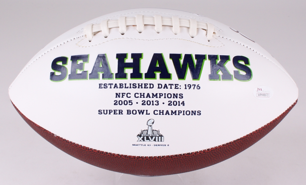 Kenny Easley Signed Seahawks Logo Football Inscribed "HOF '17" (JSA COA) at PristineAuction.com Kenny Easley Signed Seahawks Logo Football Inscribed "HOF '17" (JSA COA) at PristineAuction.com