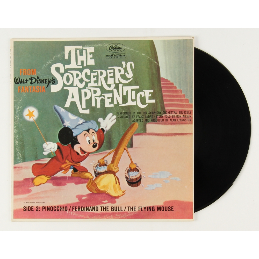 Vintage 1978 Walt Disney's "The Sorcerer's Apprentice" Vinyl Record