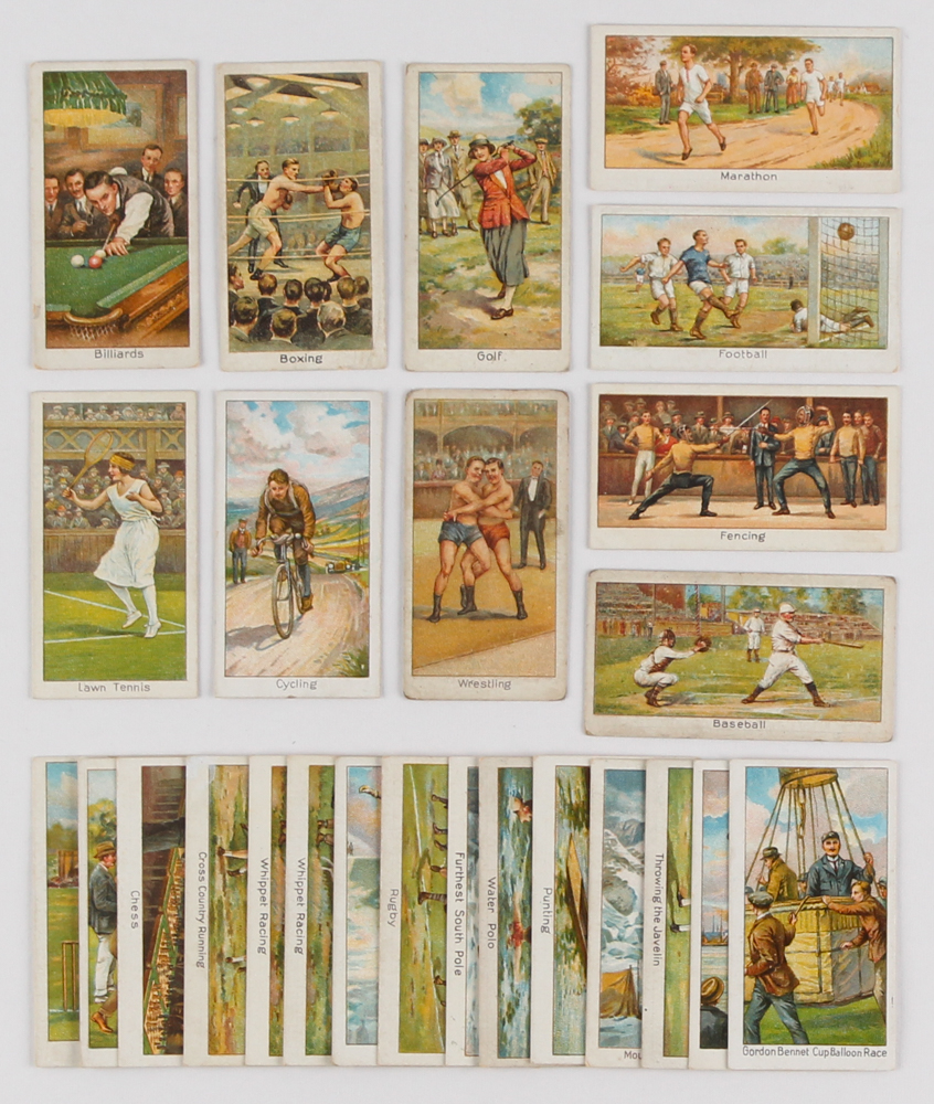 1925 Turf "Sports Records" Second Series Complete Set of (25) Cigarette Cards with Tris Speaker at PristineAuction.com 1925 Turf "Sports Records" Second Series Complete Set of (25) Cigarette Cards with Tris Speaker at PristineAuction.com