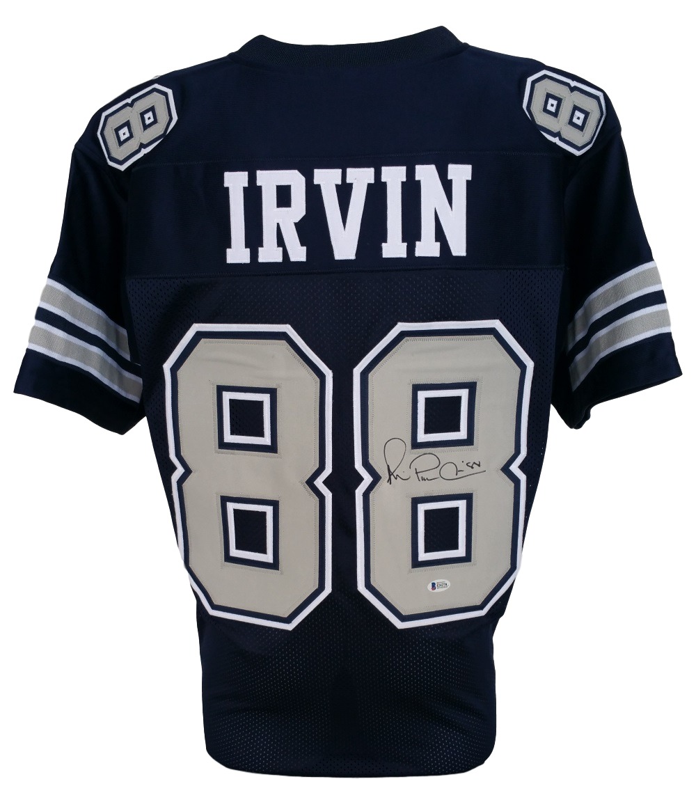 Michael Irvin Signed Cowboys Jersey (Beckett COA) at PristineAuction.com Michael Irvin Signed Cowboys Jersey (Beckett COA) at PristineAuction.com