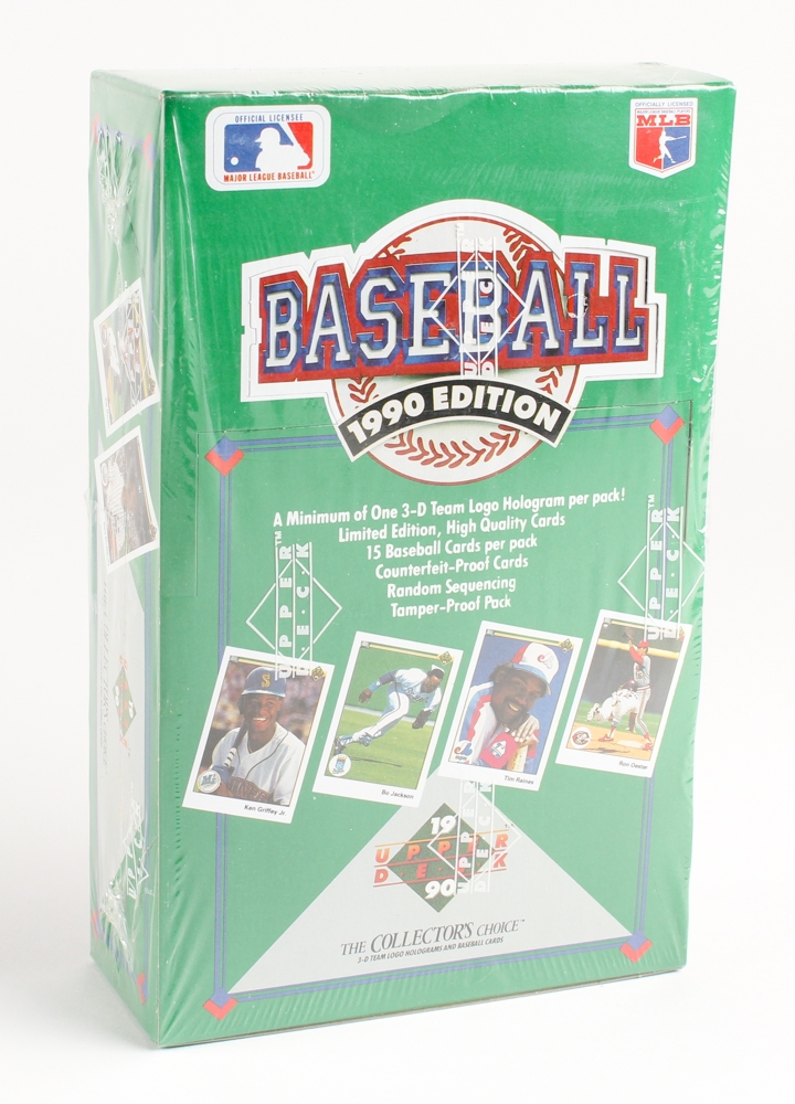 1990 Upper Deck Baseball Edition Complete Series 1 (36) Packs in