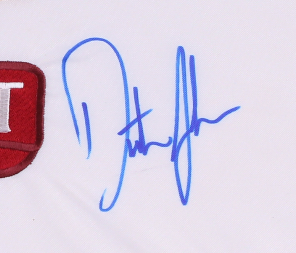 Dustin Johnson Signed 2016 U.S. Open Tournament Golf Pin Flag (JSA COA