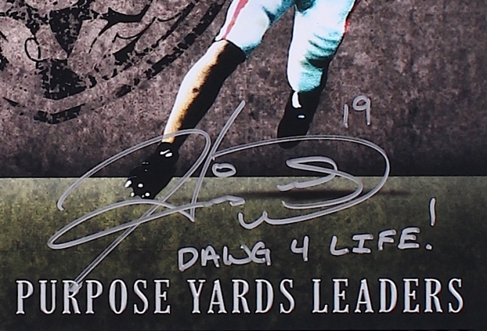 Hines Ward Signed Georgia Bulldogs 16x20 Photo Inscribed "Dawg 4 Life!" (Hines Ward Hologram) at PristineAuction.com Hines Ward Signed Georgia Bulldogs 16x20 Photo Inscribed "Dawg 4 Life!" (Hines Ward Hologram) at PristineAuction.com