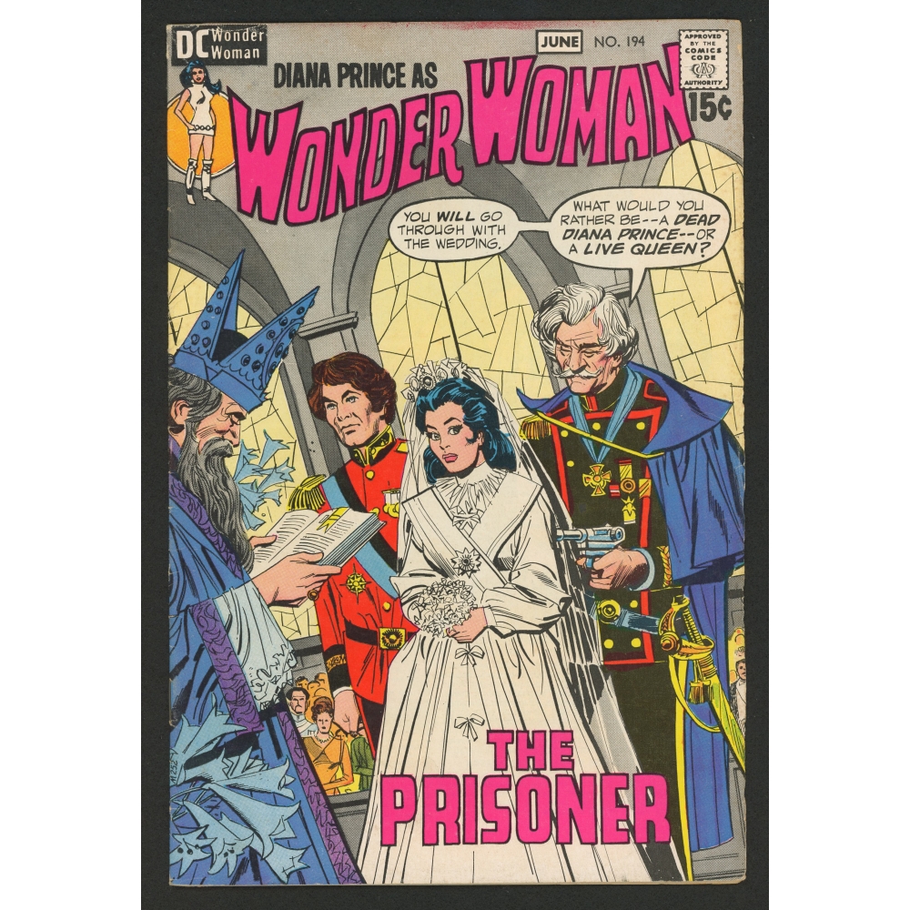 Vintage 1971 "Wonder Woman" Issue #194 DC Comic Book | Pristine Auction