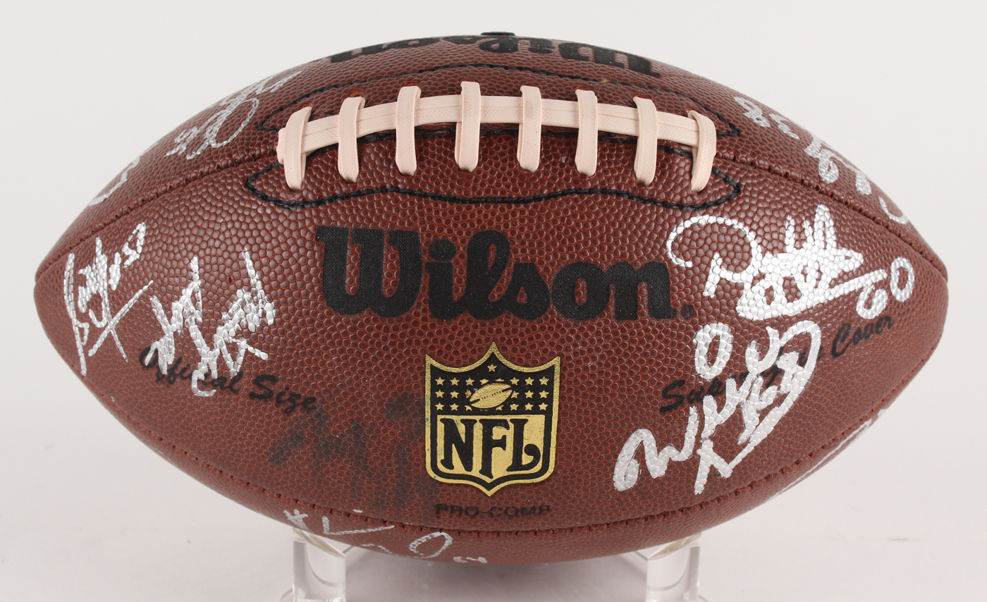 Chiefs Football Team-Signed by (24) with Dick Vermeil, Clint Finley, Brett Williams, Vonnie Holliday, Kendall Grammon (JSA ALOA) at PristineAuction.com Chiefs Football Team-Signed by (24) with Dick Vermeil, Clint Finley, Brett Williams, Vonnie Holliday, Kendall Grammon (JSA ALOA) at PristineAuction.com
