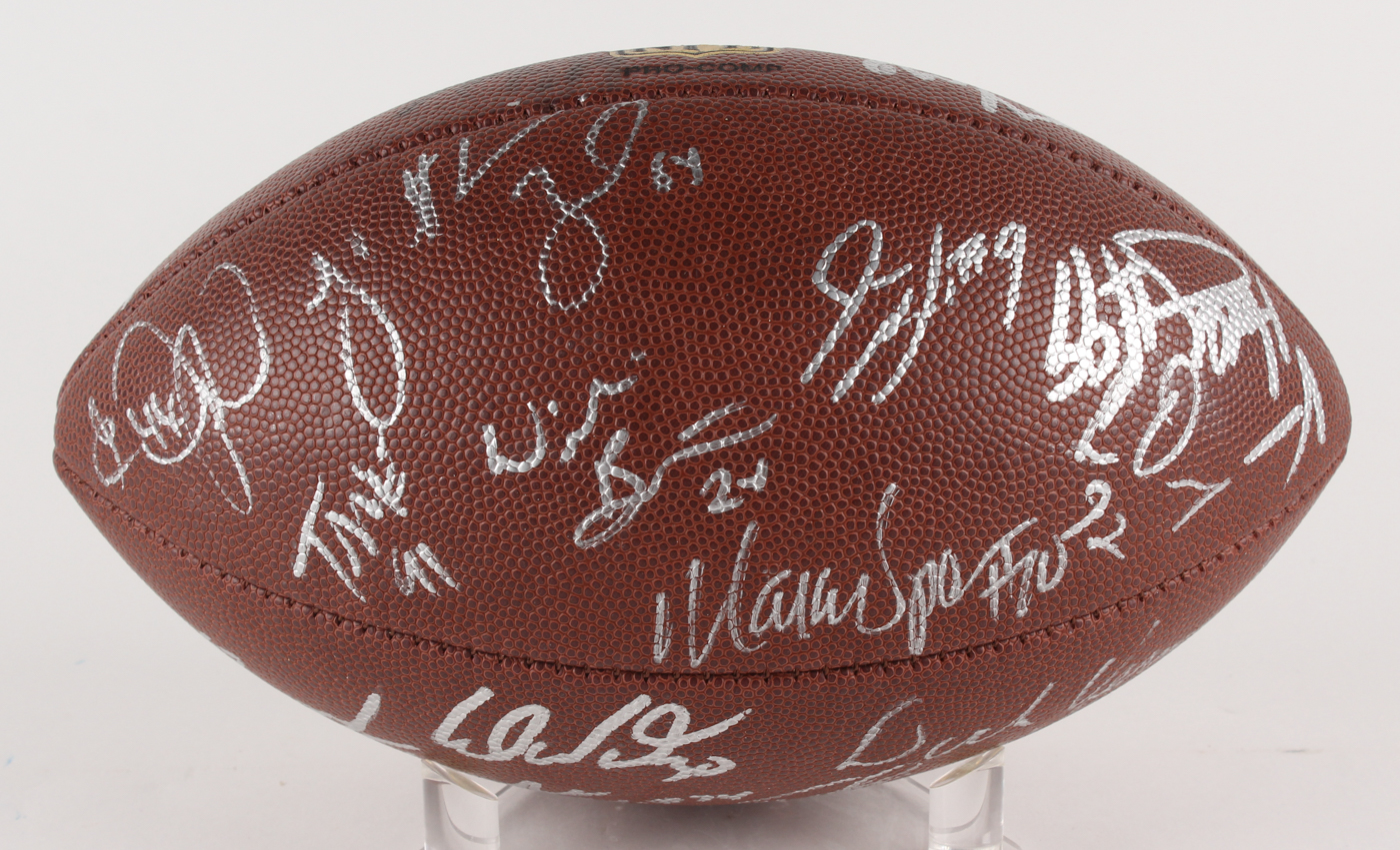 Chiefs Football Team-Signed by (24) with Dick Vermeil, Clint Finley, Brett Williams, Vonnie Holliday, Kendall Grammon (JSA ALOA) at PristineAuction.com Chiefs Football Team-Signed by (24) with Dick Vermeil, Clint Finley, Brett Williams, Vonnie Holliday, Kendall Grammon (JSA ALOA) at PristineAuction.com