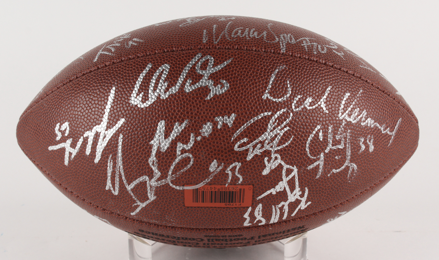 Chiefs Football Team-Signed by (24) with Dick Vermeil, Clint Finley, Brett Williams, Vonnie Holliday, Kendall Grammon (JSA ALOA) at PristineAuction.com Chiefs Football Team-Signed by (24) with Dick Vermeil, Clint Finley, Brett Williams, Vonnie Holliday, Kendall Grammon (JSA ALOA) at PristineAuction.com