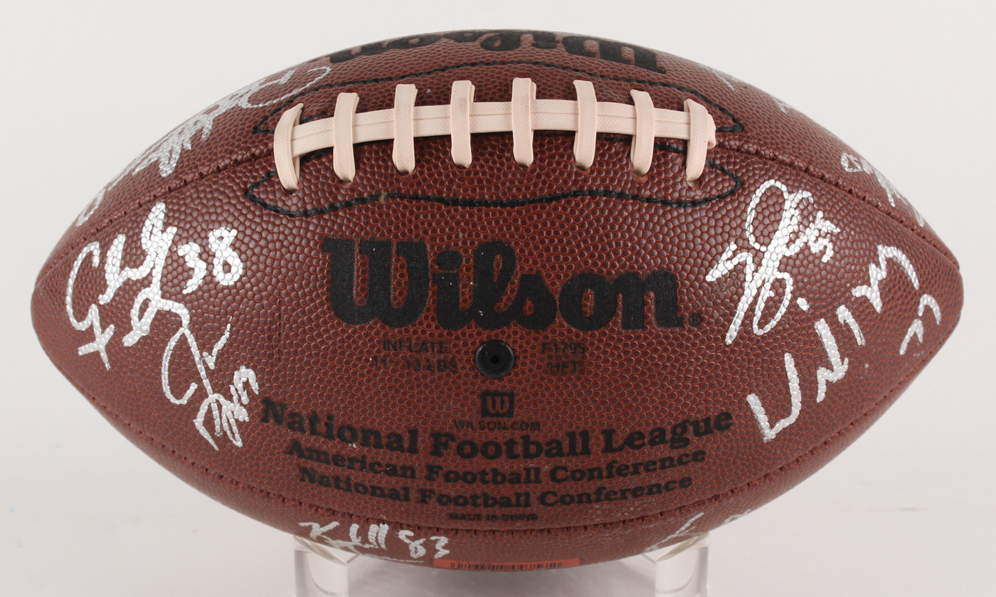 Chiefs Football Team-Signed by (24) with Dick Vermeil, Clint Finley, Brett Williams, Vonnie Holliday, Kendall Grammon (JSA ALOA) at PristineAuction.com Chiefs Football Team-Signed by (24) with Dick Vermeil, Clint Finley, Brett Williams, Vonnie Holliday, Kendall Grammon (JSA ALOA) at PristineAuction.com