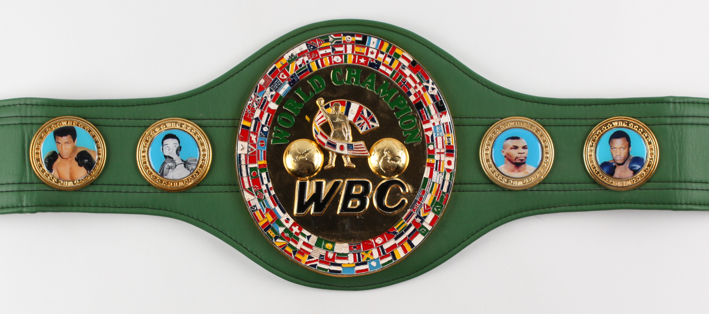 Mike Tyson Signed WBC Heavyweight Championship Belt (JSA COA) at PristineAuction.com Mike Tyson Signed WBC Heavyweight Championship Belt (JSA COA) at PristineAuction.com