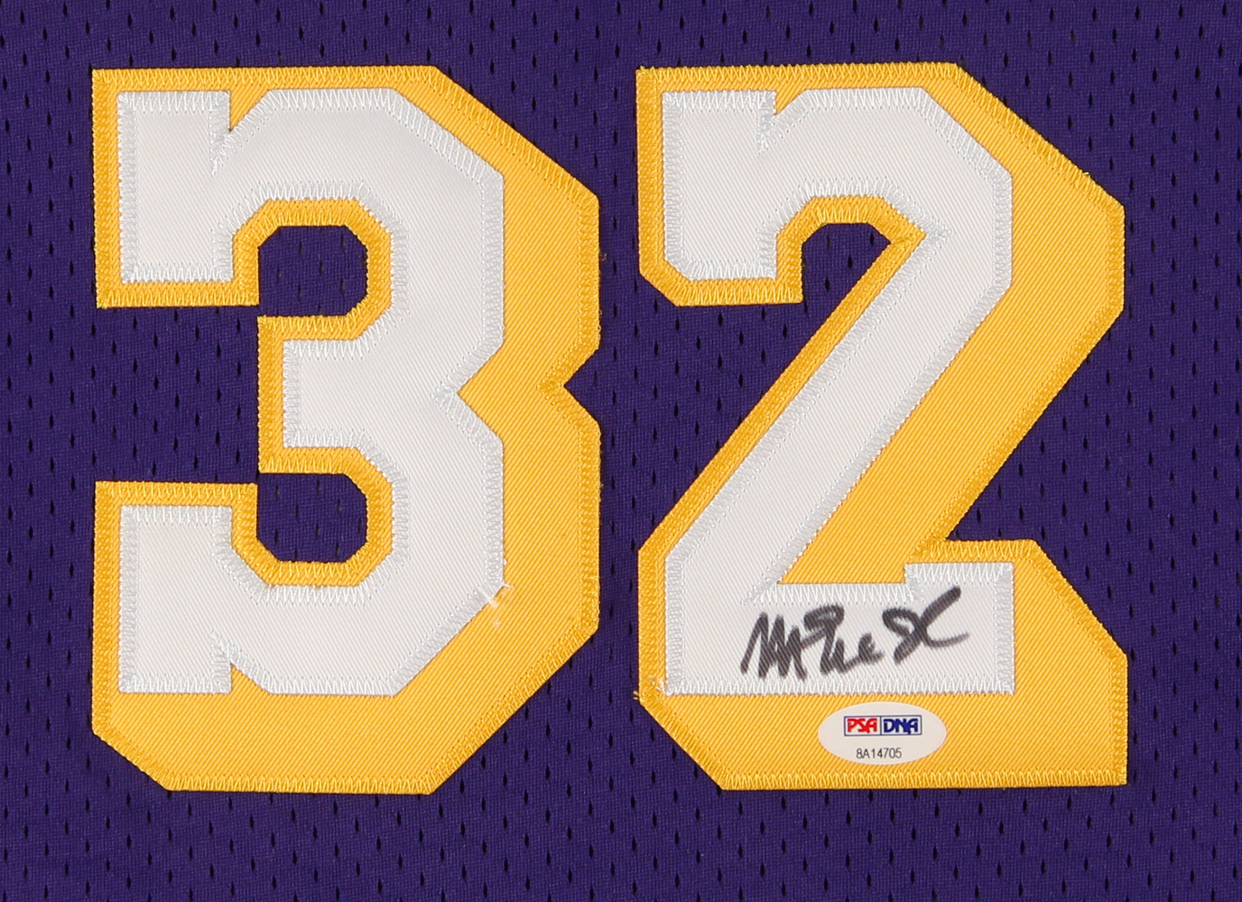 Magic Johnson Signed Lakers Jersey (PSA COA) at PristineAuction.com Magic Johnson Signed Lakers Jersey (PSA COA) at PristineAuction.com
