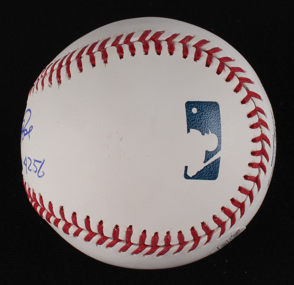 Pete Rose Signed OML Baseball Inscribed "Hit King 4256" (JSA COA) at PristineAuction.com Pete Rose Signed OML Baseball Inscribed "Hit King 4256" (JSA COA) at PristineAuction.com