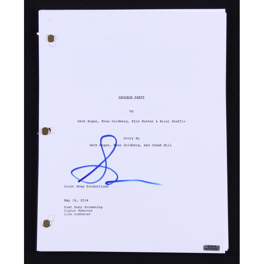 Seth Rogen Signed 