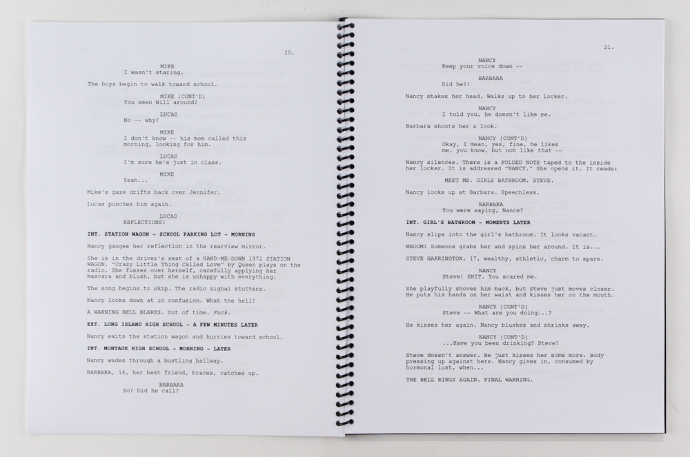 David Harbour Signed &quot;Stranger Things&quot; Script (JSA COA