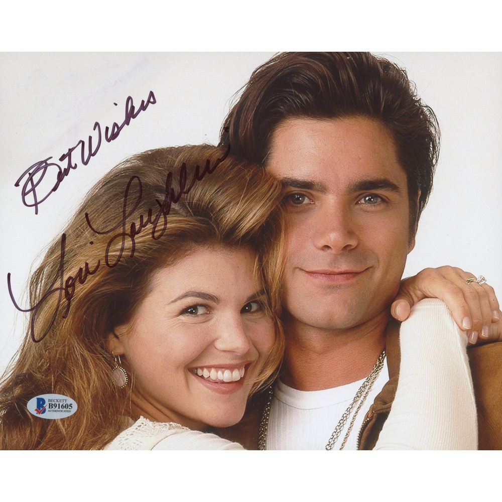 Lori Loughlin Signed "Full House" 8x10 Photo Inscribed ...