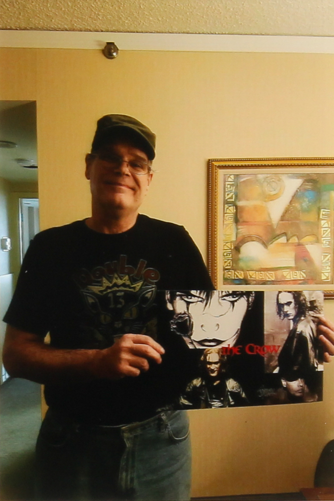 James O'Barr Signed "The Crow" 11x17 Poster (Legends COA) at PristineAuction.com James O'Barr Signed "The Crow" 11x17 Poster (Legends COA) at PristineAuction.com