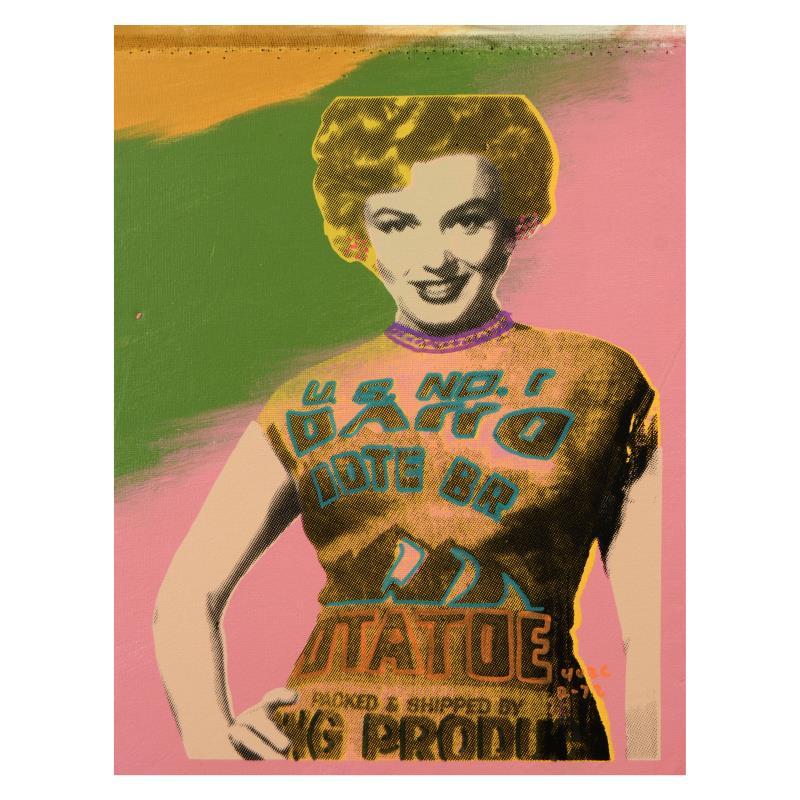 Ringo Signed "See My Potato Sack" 13x17 One-of-a-Kind Mixed Media Painting on Canvas at PristineAuction.com Ringo Signed "See My Potato Sack" 13x17 One-of-a-Kind Mixed Media Painting on Canvas at PristineAuction.com