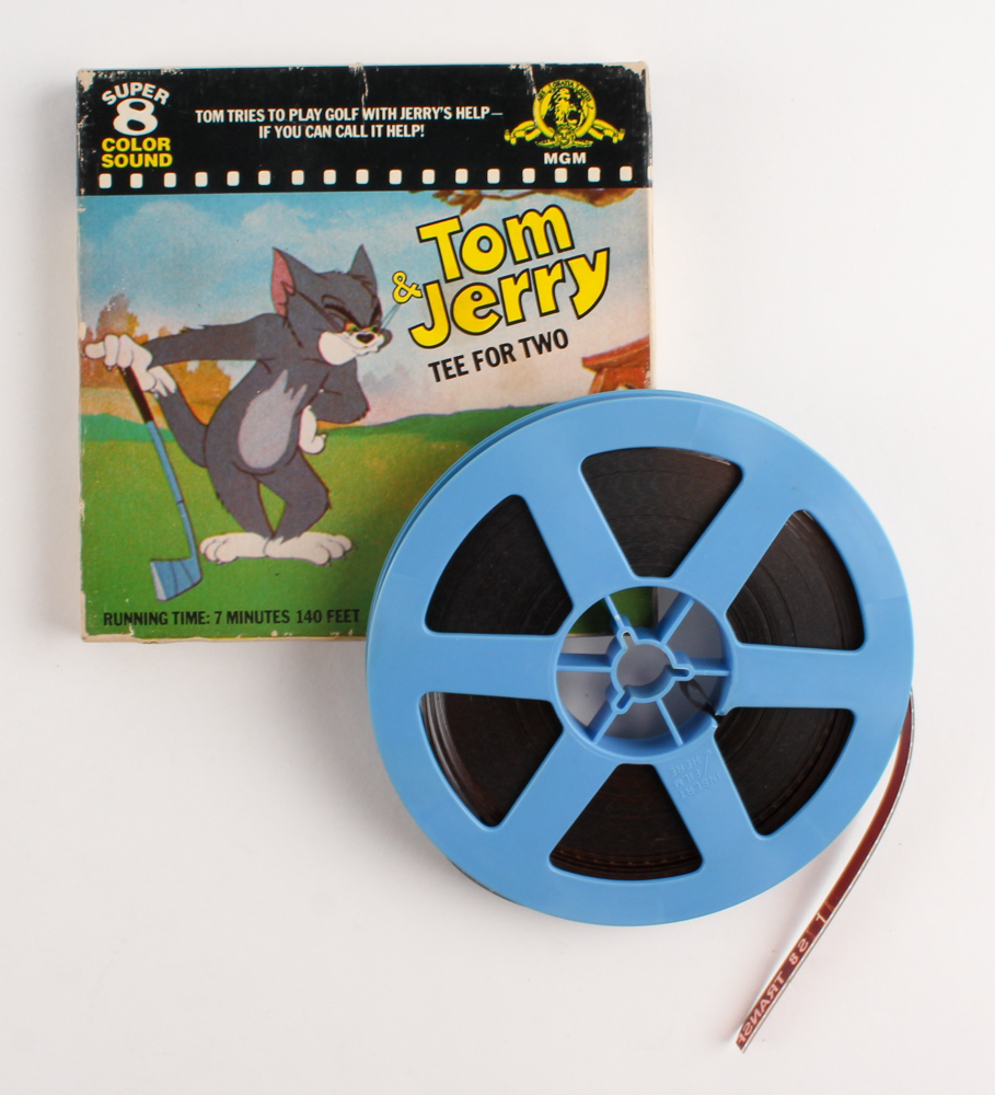 1945 Vintage "Tom & Jerry: Tee for Two" MGM Films Movie Film Reel at PristineAuction.com 1945 Vintage "Tom & Jerry: Tee for Two" MGM Films Movie Film Reel at PristineAuction.com