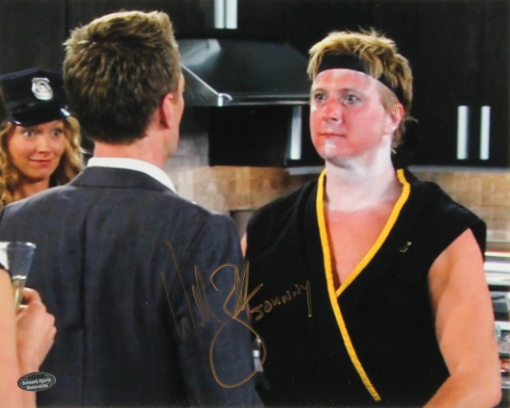 William Zabka How I Met Your Mother William Zabka Signed "How I Met Your Mother" 8x10 Photo Inscribed