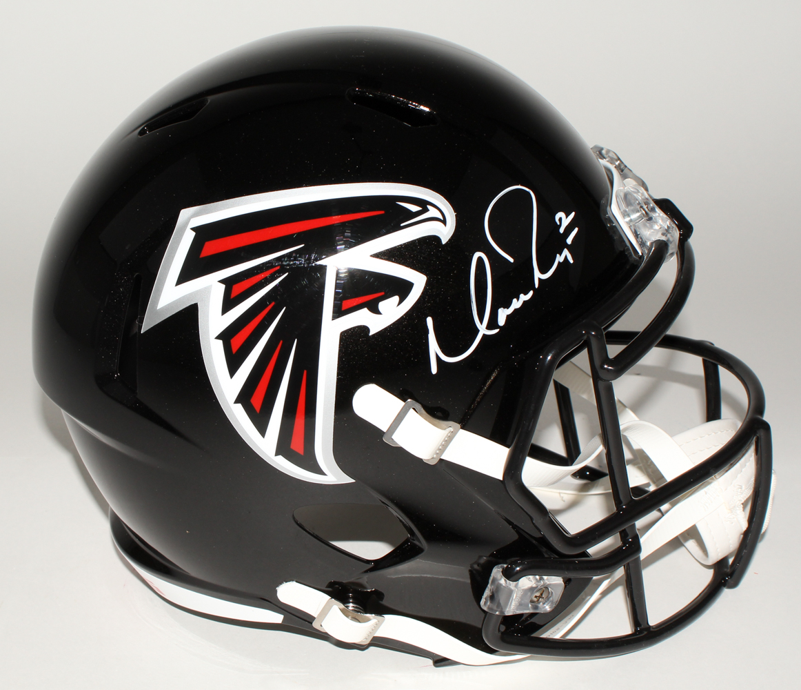 Matt Ryan Signed Falcons Full-Size Speed Helmet (Fanatics COA) at PristineAuction.com Matt Ryan Signed Falcons Full-Size Speed Helmet (Fanatics COA) at PristineAuction.com