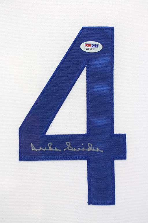 Duke Snider Signed Dodgers 35" x 43" Custom Framed Jersey (PSA COA) at PristineAuction.com Duke Snider Signed Dodgers 35" x 43" Custom Framed Jersey (PSA COA) at PristineAuction.com