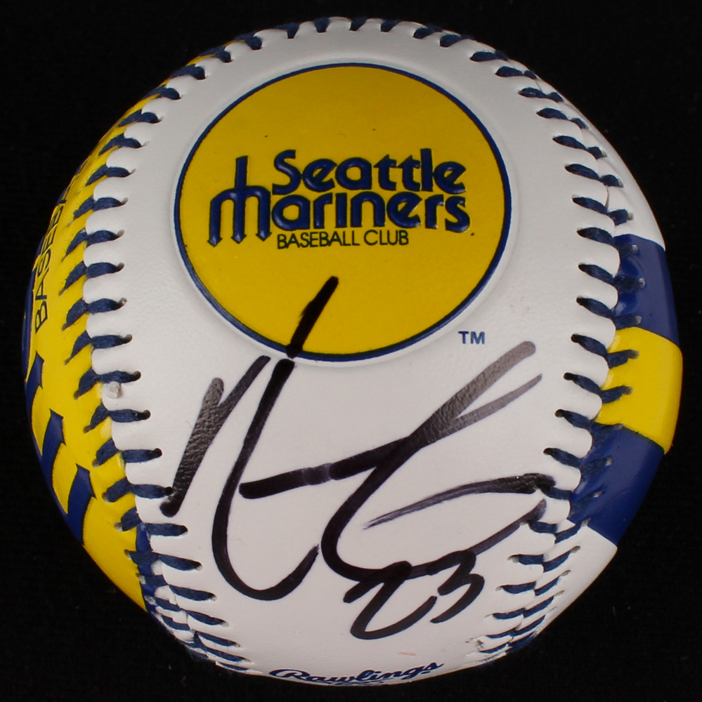 Nelson Cruz Signed Mariners Throwback Logo Baseball (JSA COA) at PristineAuction.com Nelson Cruz Signed Mariners Throwback Logo Baseball (JSA COA) at PristineAuction.com