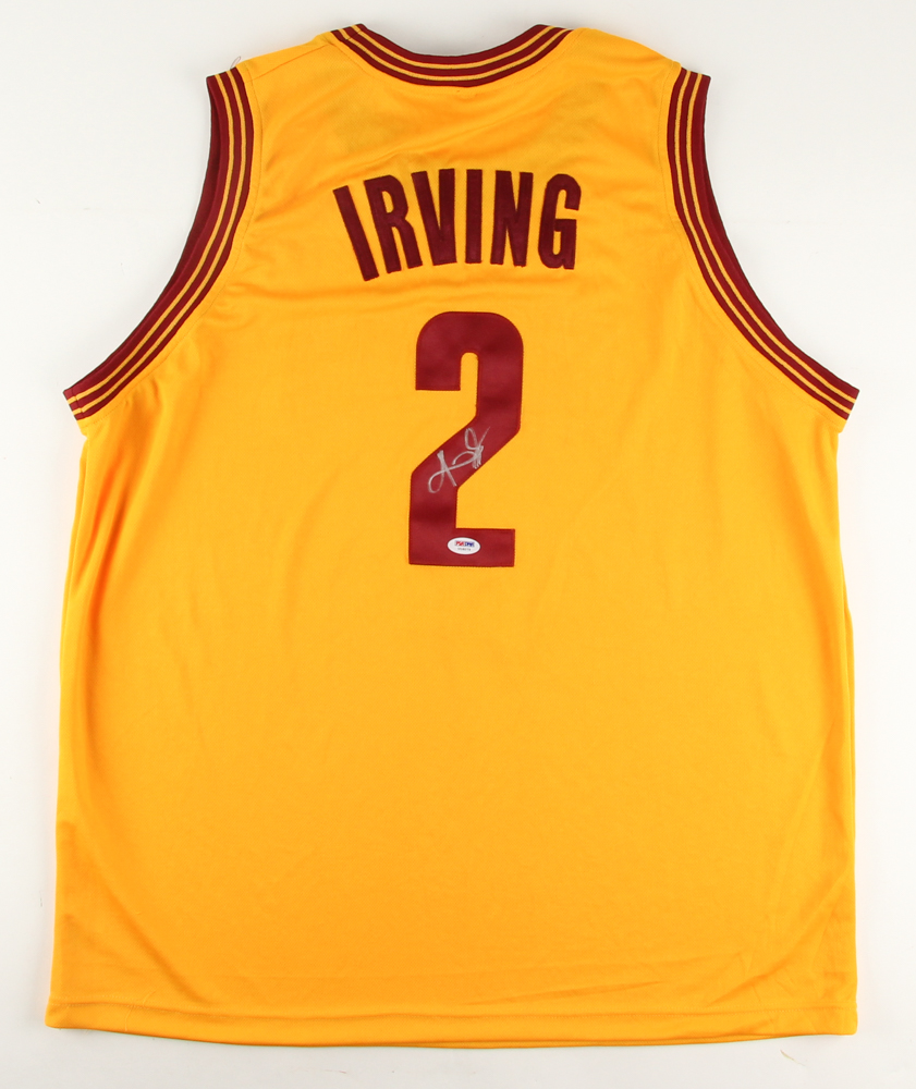 Kyrie Irving Signed Cavaliers Jersey (PSA COA) | Pristine Auction
