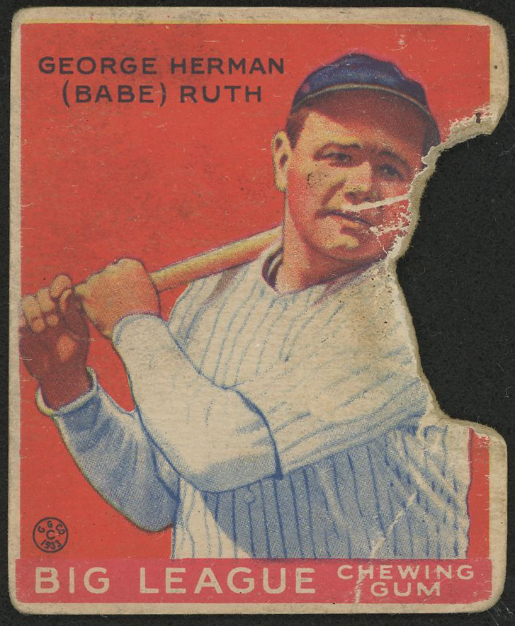 1933 Goudey #149 Babe Ruth RC at PristineAuction.com 1933 Goudey #149 Babe Ruth RC at PristineAuction.com