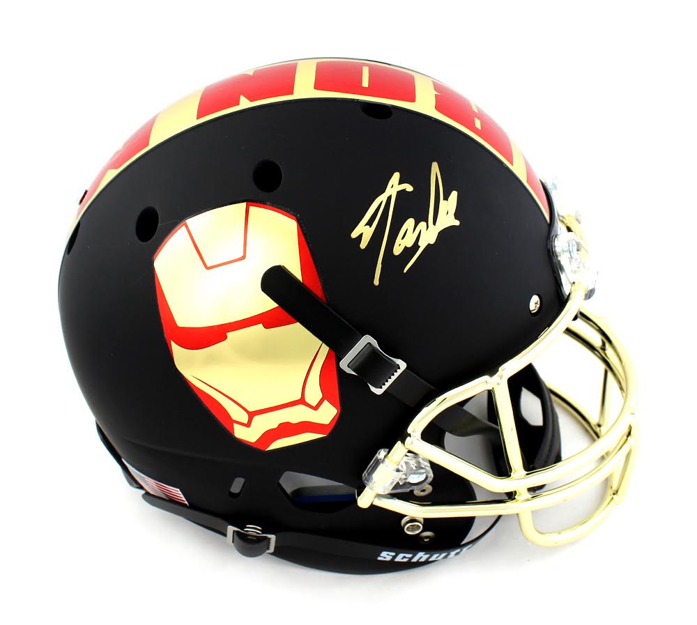Stan Lee Signed Signed "Iron Man" Full-Size Helmet (Radtke COA) at PristineAuction.com Stan Lee Signed Signed "Iron Man" Full-Size Helmet (Radtke COA) at PristineAuction.com