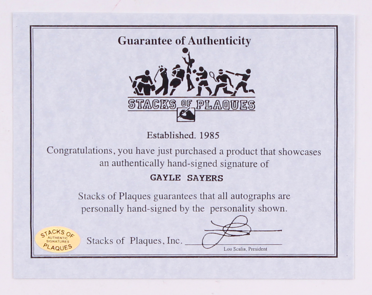 Walter Payton, Dick Butkus & Gale Sayers Signed 18x30 Custom Matted Photo Display (PSA COA, Payton COA & SOP COA) at PristineAuction.com Walter Payton, Dick Butkus & Gale Sayers Signed 18x30 Custom Matted Photo Display (PSA COA, Payton COA & SOP COA) at PristineAuction.com