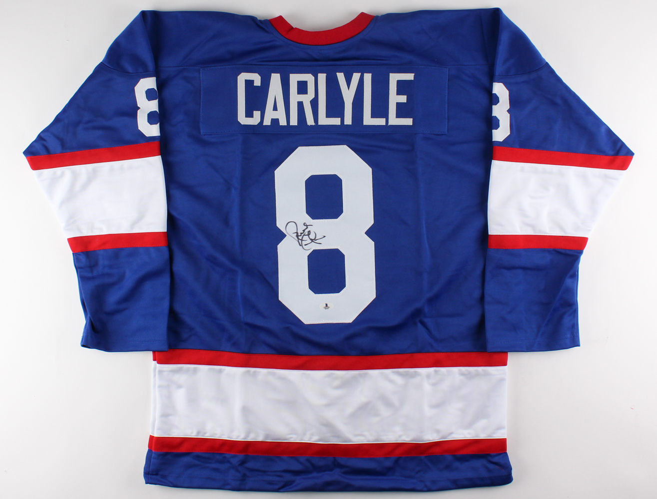 Randy Carlyle Signed Winnipeg Jets Captains Jersey (Beckett COA) at PristineAuction.com Randy Carlyle Signed Winnipeg Jets Captains Jersey (Beckett COA) at PristineAuction.com