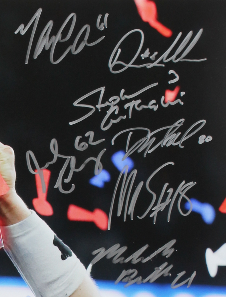 2016 New England Patriots Superbowl 51 16x20 Photo Team-Signed by (30) with Rob Gronkowski, Malcolm Butler, Marcus Cannon, Dion Lewis (Fanatics & Steiner) at PristineAuction.com 2016 New England Patriots Superbowl 51 16x20 Photo Team-Signed by (30) with Rob Gronkowski, Malcolm Butler, Marcus Cannon, Dion Lewis (Fanatics & Steiner) at PristineAuction.com