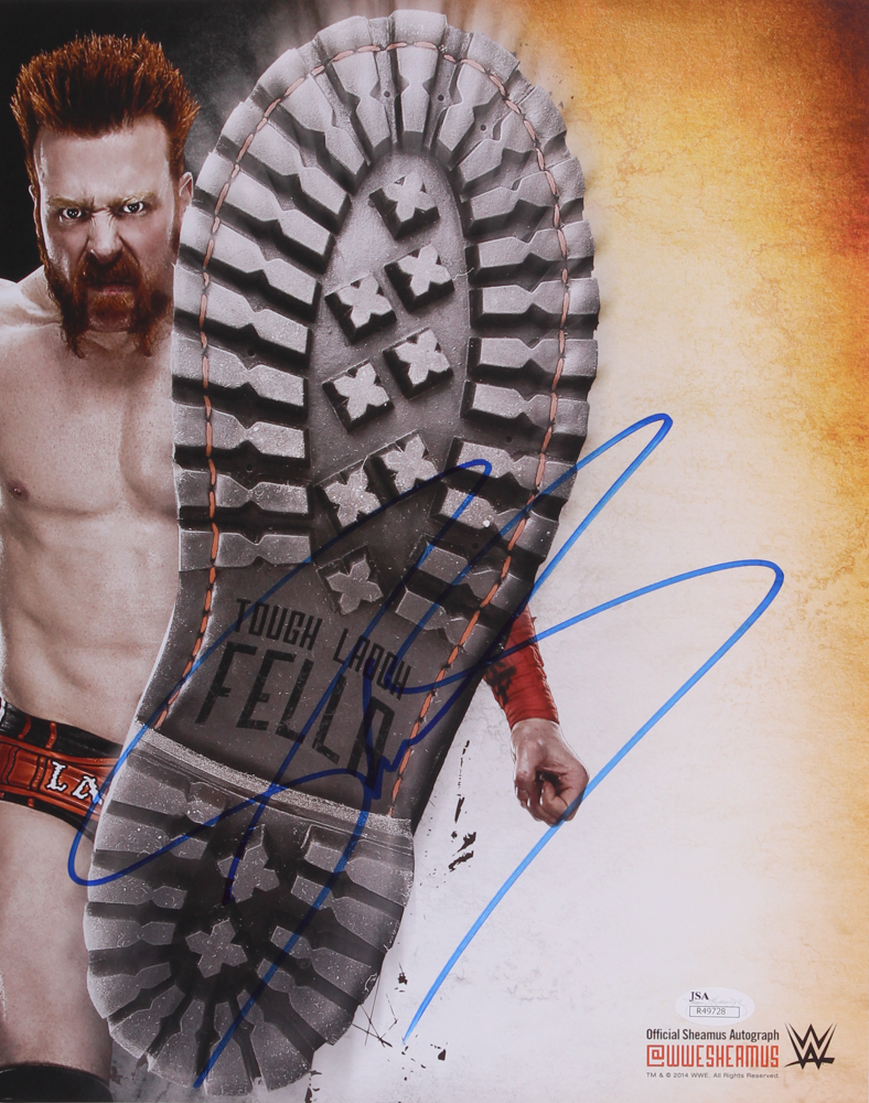 Stephen "Sheamus" Farrelly Signed WWE 11x14 Photo (JSA COA) at PristineAuction.com Stephen "Sheamus" Farrelly Signed WWE 11x14 Photo (JSA COA) at PristineAuction.com